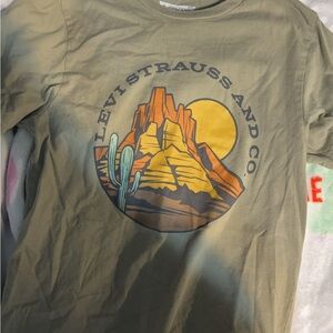 Levi's Olive Green Tee